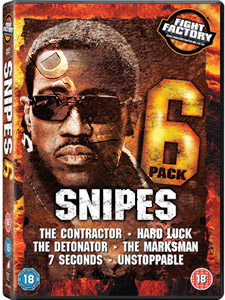 Wesley Snipes Collection | The Contractor / Hard Luck / The Detonator / The Marksman / 7 Seconds / Unstoppable  |   DVD